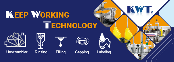 Filling Machine/Labeling Machine/Capping Machine/Bottle Unscrambler/Rinsing Machine/OPP Labeler - Kwt Machine Systems Co.,ltd.