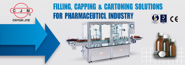 Filling Machine/Capping Machine/Cartoning Machine/Eye-Drops Filling Machine/Liquid Filling Machine - Chyun Jye Machinery Co., Ltd.