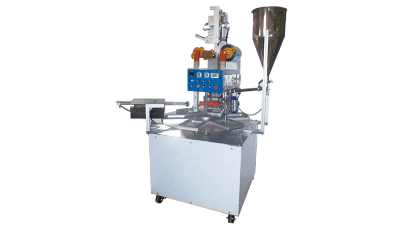 Fully Automatic Rotary Tray & Cup Sealing Machine