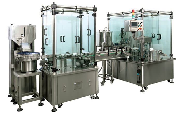 Rapid test kit fully auto filling & capping machine