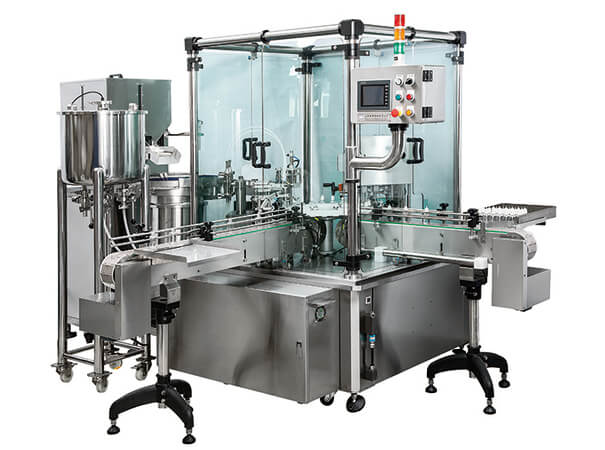 Auto bottle washing & filling & capping machine