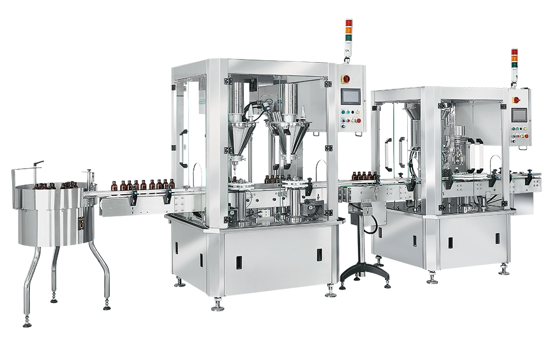 SM-2101-2PF1S Automatic Double-head Filling Capping Machine