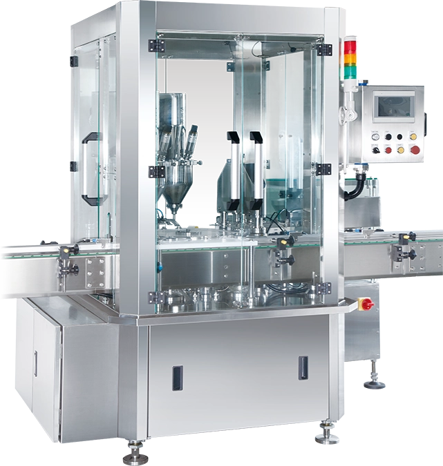 SM-2101-2PF2S Automatic Double-head Filling Plugging Machine