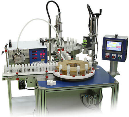Auto Liquid Filling Capper Machine System