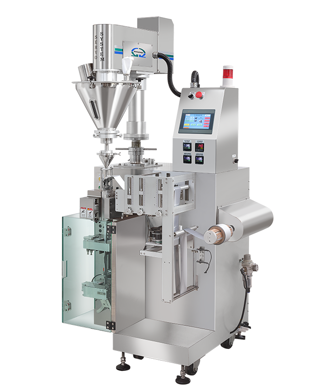 Auger Filler with Vertical Form Fill Seal (VFFS) Packaging System